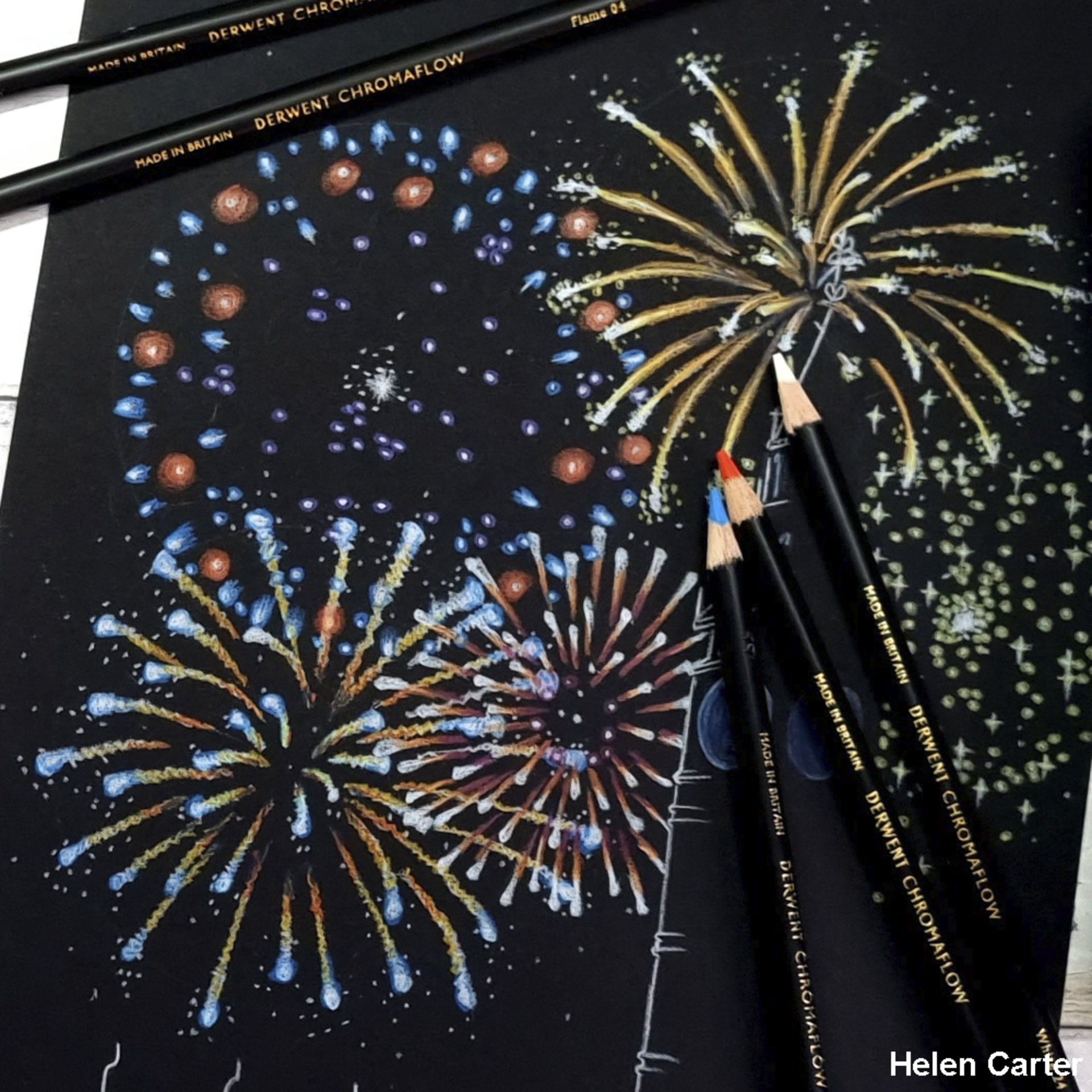 Derwent Chromaflow 100 kynälajitelma