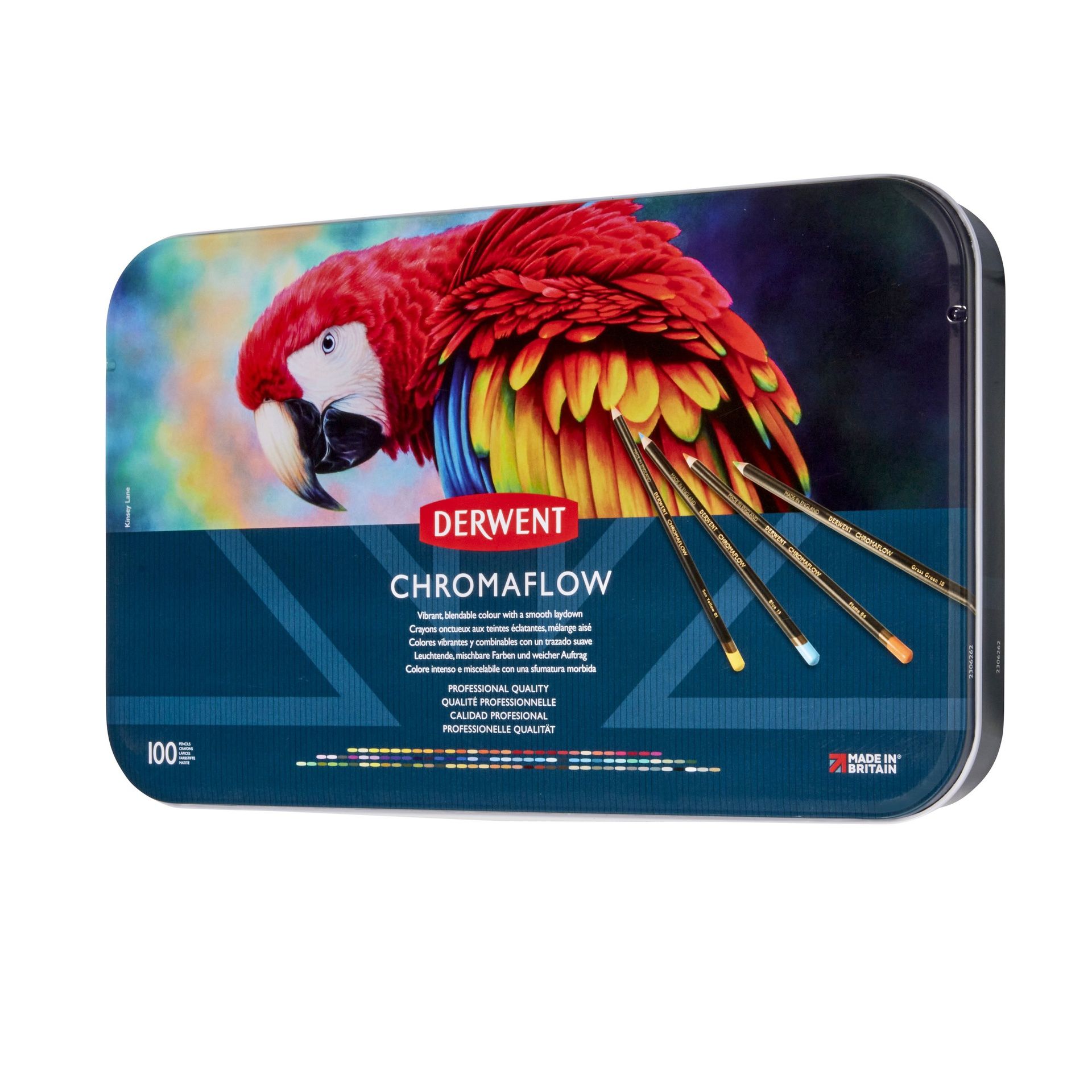 Derwent Chromaflow 100 kynälajitelma