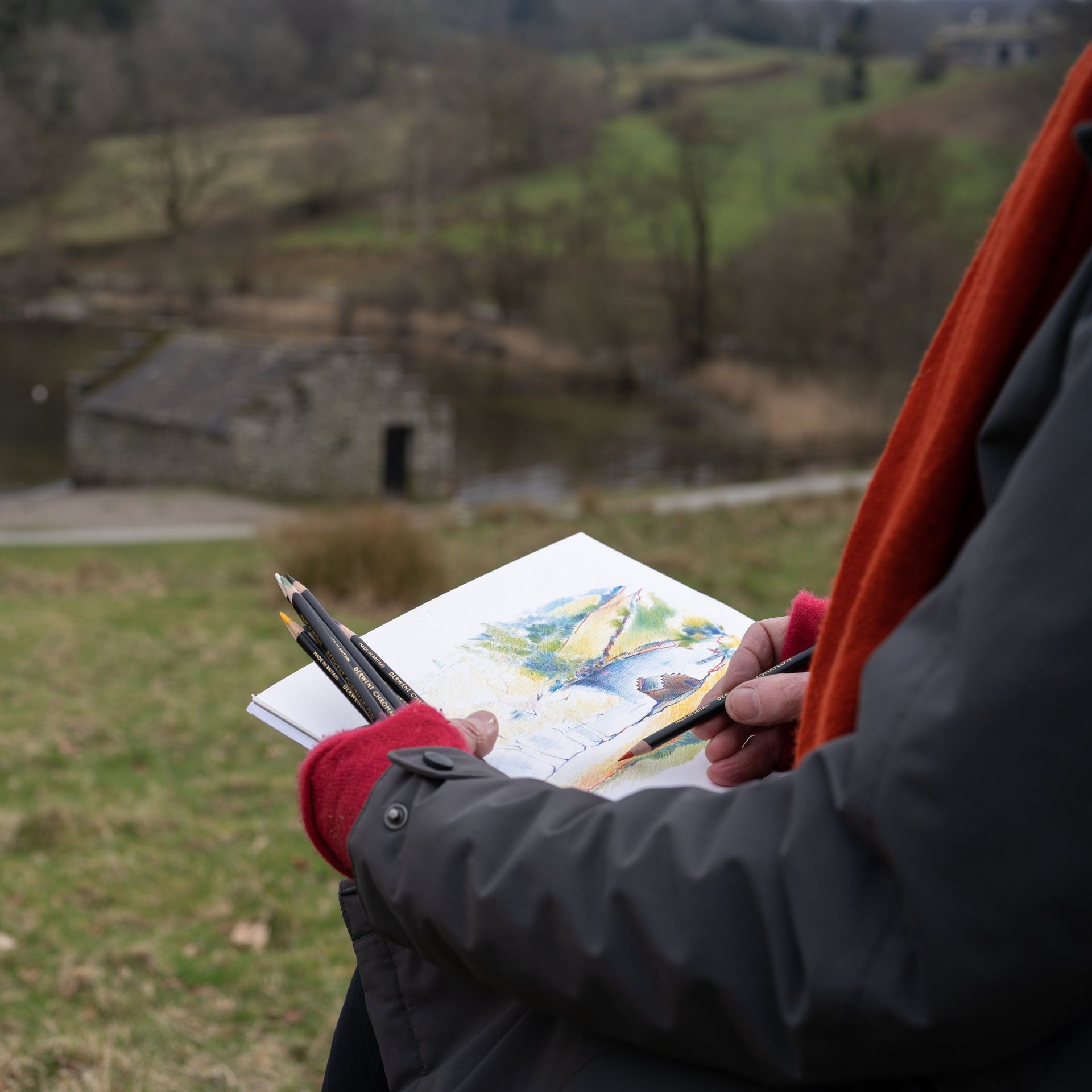 Derwent Chromaflow 100 kynälajitelma