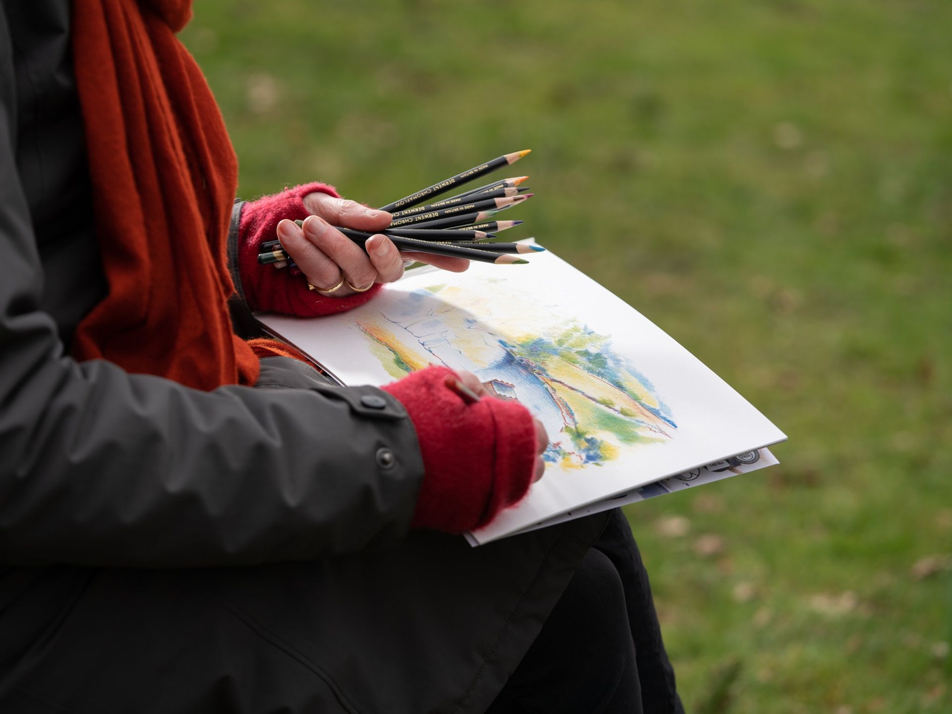 Derwent Chromaflow 100 kynälajitelma