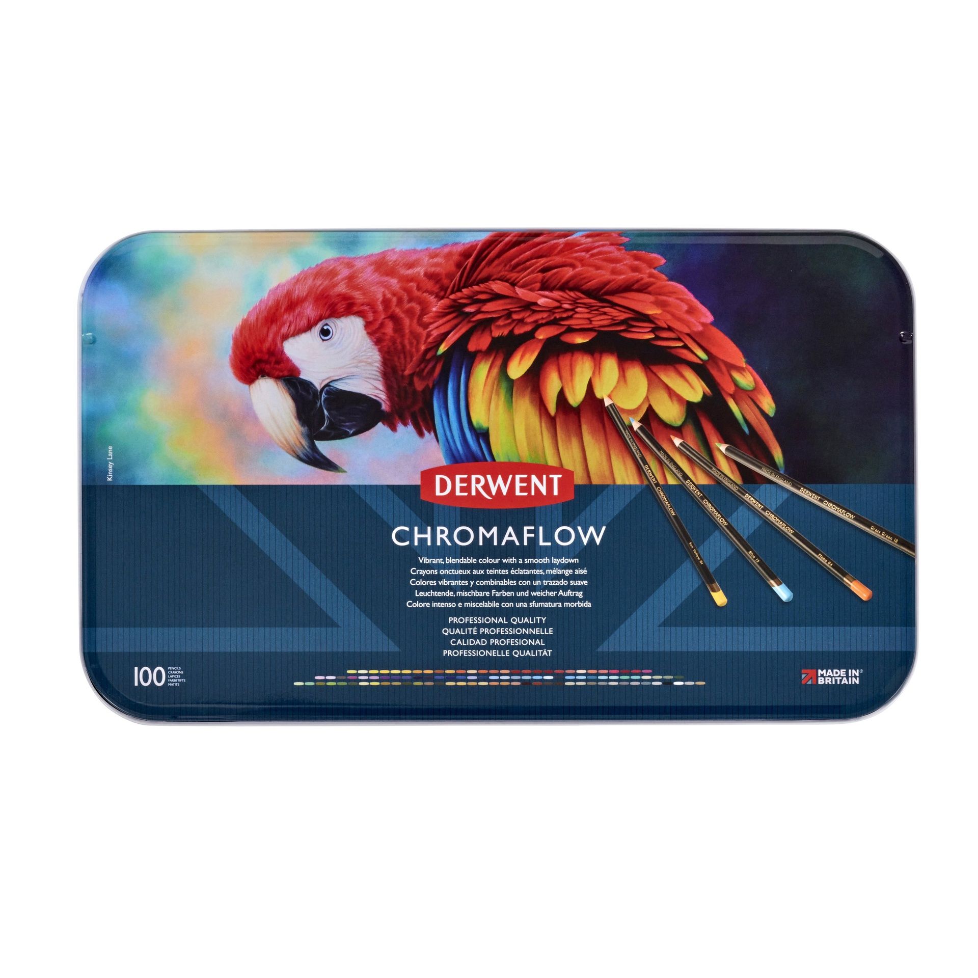 Derwent Chromaflow 100 kynälajitelma