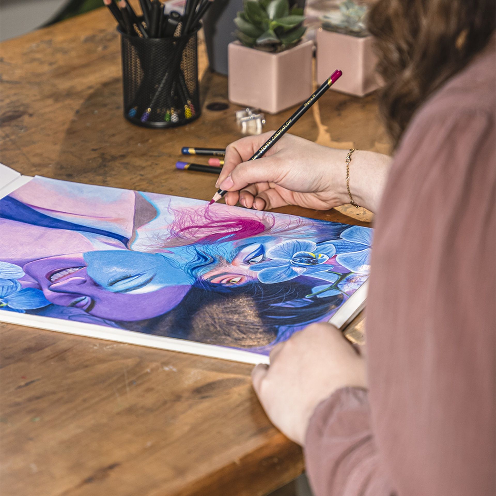 Derwent Chromaflow 36 väriä, metallirasia