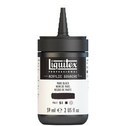 Liquitex Acrylic Gouache 59ml 276 Mars Black, akryyliguassi
