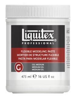 Liquitex Modeling Paste Flex 473ml, Gel Medium