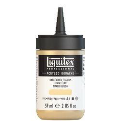 Liquitex Acrylic Gouache 59ml 434 Unbleached titan, akryyliguassi