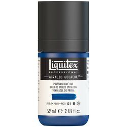 Liquitex Acrylic Gouache 59ml 320 Prussian blue hu, akryyliguassi