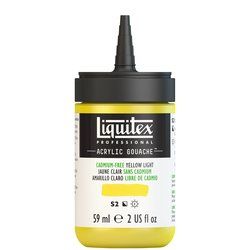 Liquitex Acrylic Gouache 59ml 889 Cadmium-free yel, akryyliguassi
