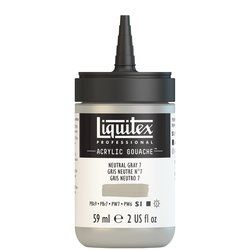 Liquitex Acrylic Gouache 59ml 600 Neutral grey 7, akryyliguassi