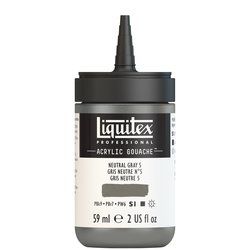 Liquitex Acrylic Gouache 59ml 599 Neutral grey 5, akryyliguassi