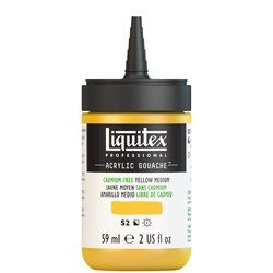 Liquitex Acrylic Gouache 59ml 890 Cadmiuum-free ye, akryyliguassi