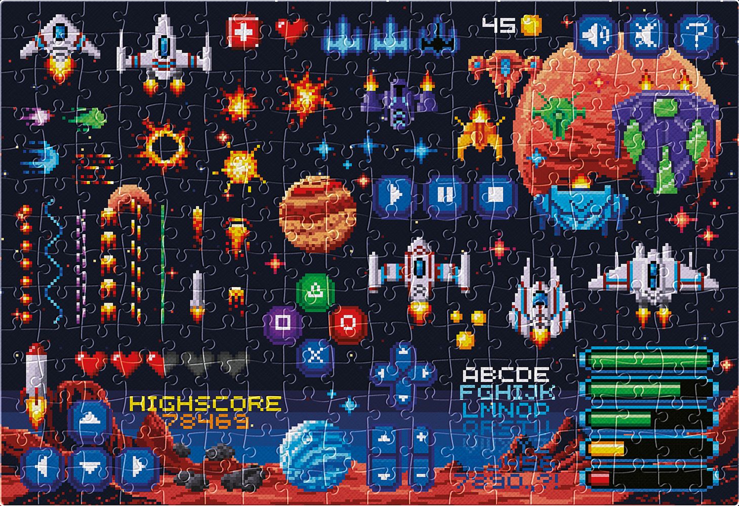 Palapeli 250 palaa Interdruk - Kids with stickers 2 Game