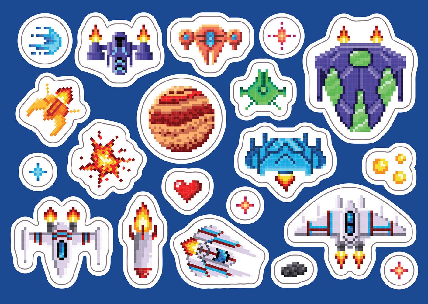 Palapeli 250 palaa Interdruk - Kids with stickers 2 Game