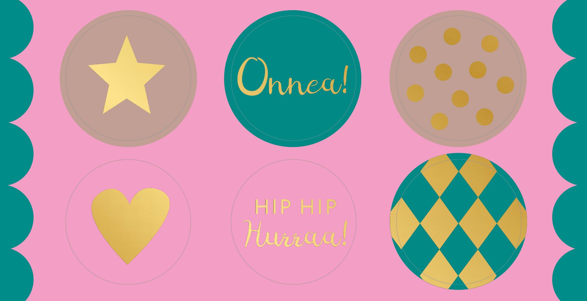 Lahjapussisetti Putinki Moments - Onnea! Hip hip hurraa!